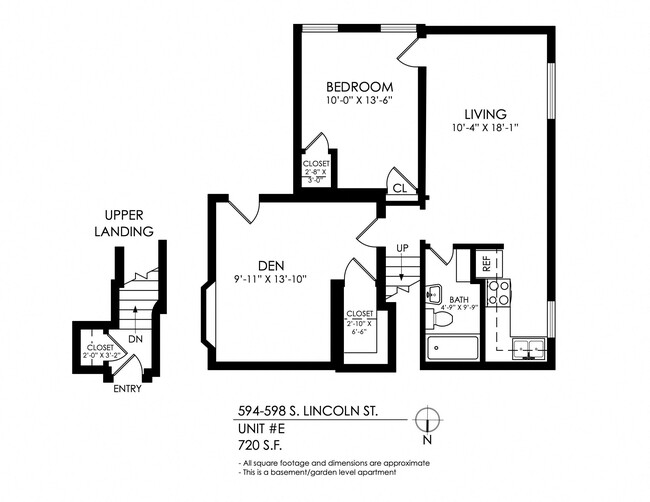 Floorplan - 594-598 S Lincoln