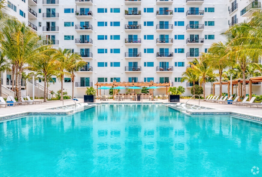 Resort Style Pool - Marina Walk Apartments