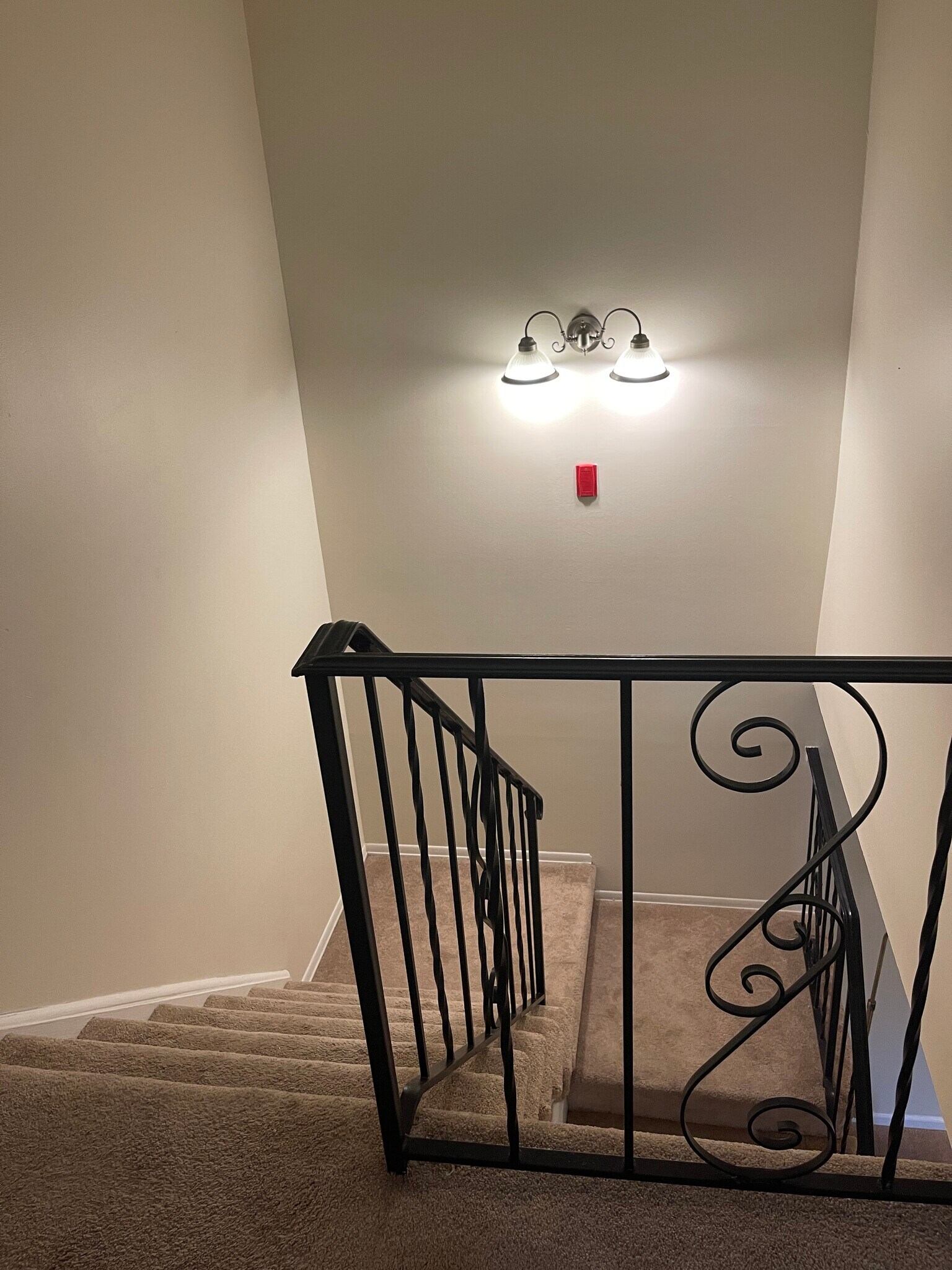 Stairs to 2nd level - 158 Cambridge Dr