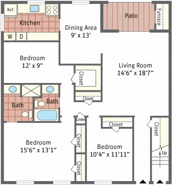 Floorplan - Hollidaysburg Manor