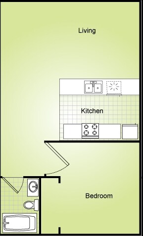 1BR/1BA - Carabay Apartments - Gated Community Featuring 1 and 2 Bedroom Apartments!