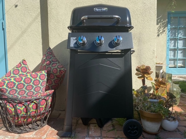 Feel free to cook out on the gas grill. - 9730 Regent St