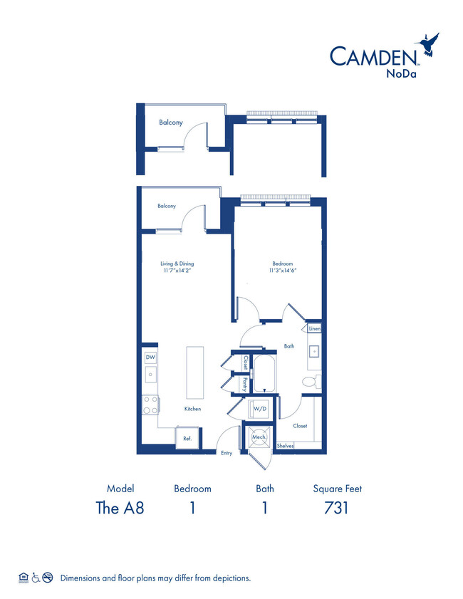 Floorplan - Camden NoDa