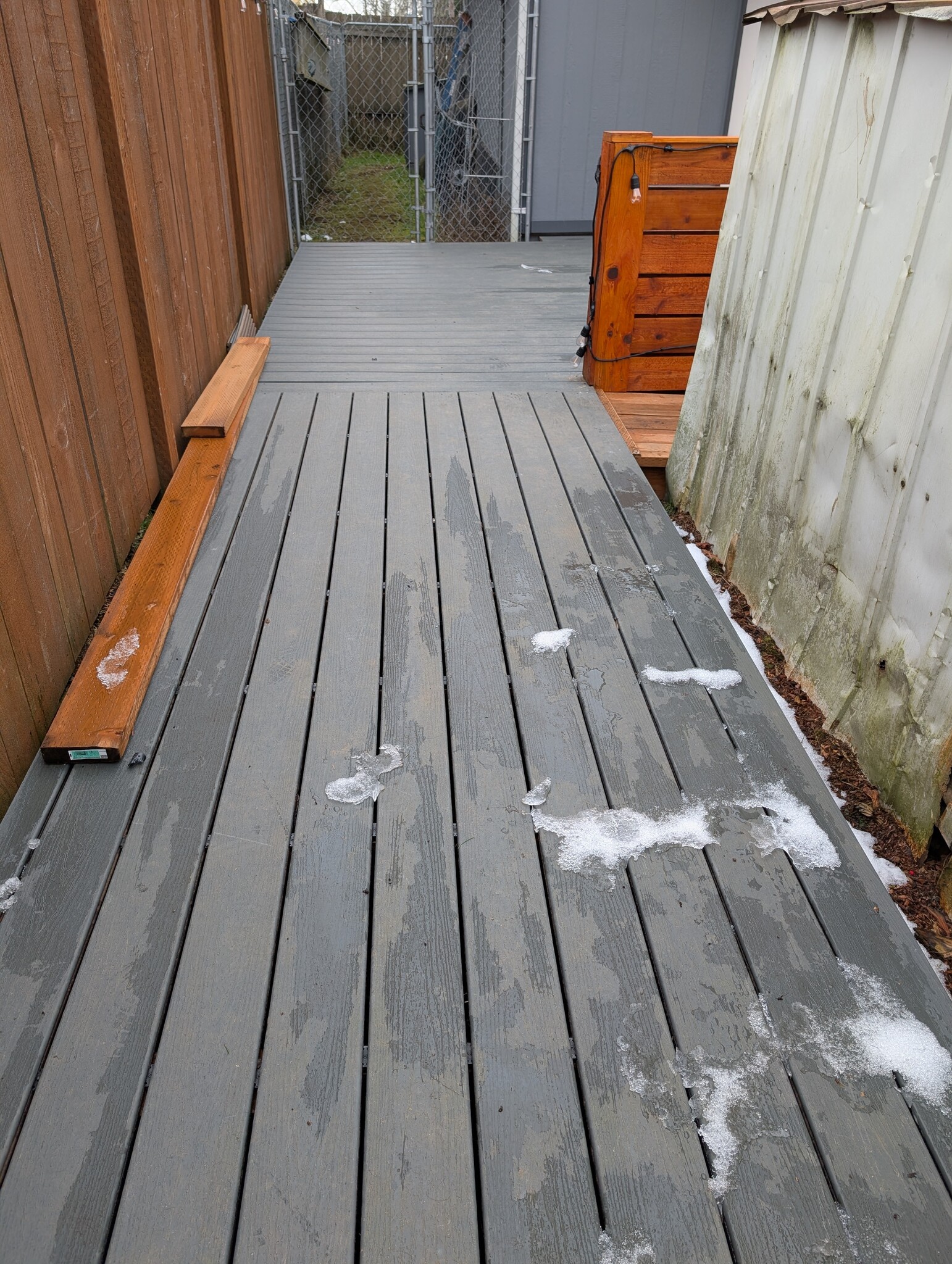 deck walkway to unit - 8211 Florida Dr