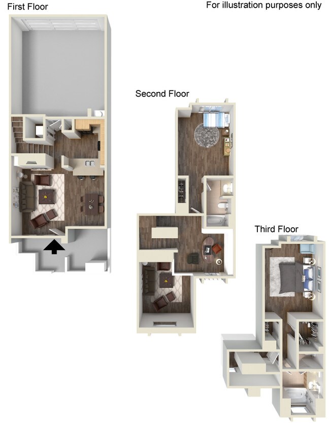 Floorplan - Ontario Town Square Townhomes