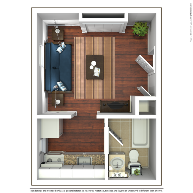 Floorplan - Edison Apartments