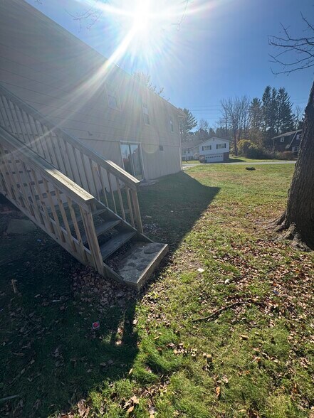 Deck stairs - 7 Lawrence Ave