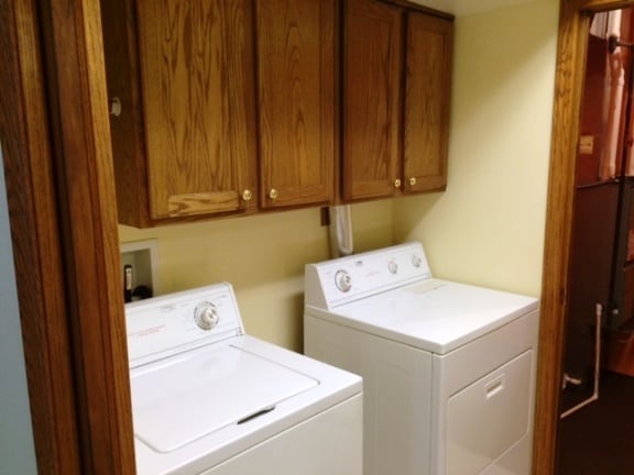 Nice washer and dryer with storage - 1105 W North Water St