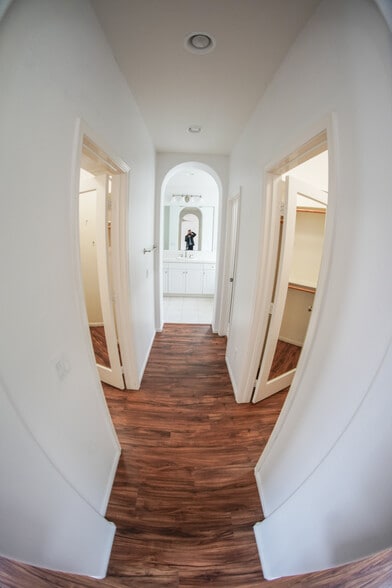 master closets leading to master bathroom - 1882 Shadetree Dr