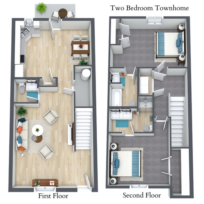 2x2.5 - Timbercreek Townhomes