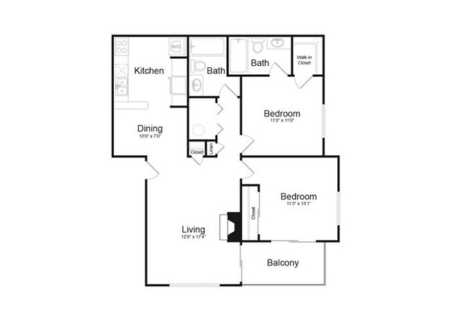 Floorplan - Alvista Trailside Apartments