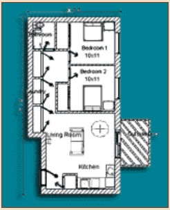 2BR/1BA - Suites at Bradford Place