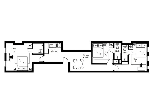 Building Photo - Room in Shared 3 bed/3 bath home