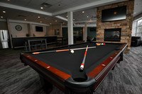 Club room with billiards table - Creekview Court