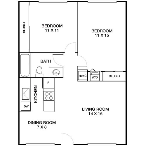 Floorplan - Boulder Creek Apartments