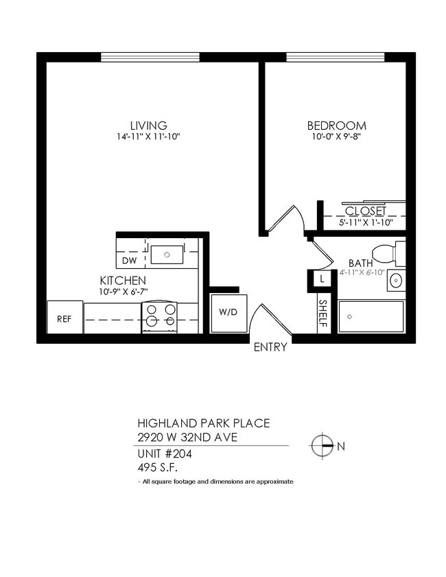 Floorplan - Highland Park