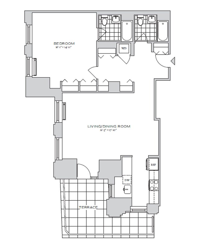 Floorplan - 70 Pine Apartments