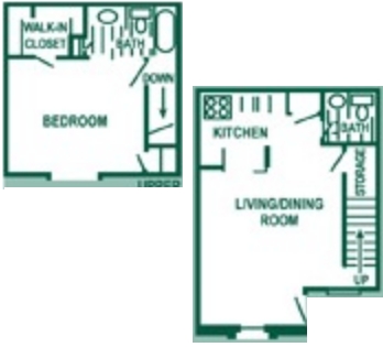 1BR/2BA - Veranda Village