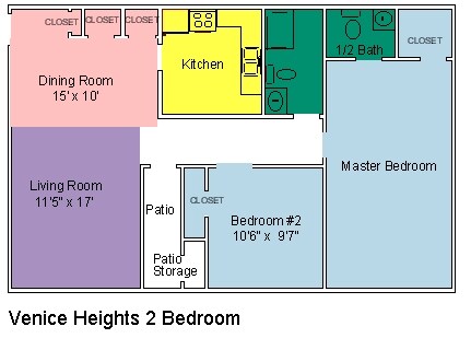 2 BR/ 1 BA - Venice Heights