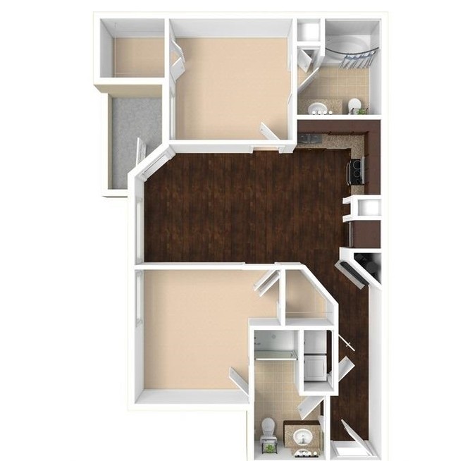 Floorplan - The View at Montecillo Apartments