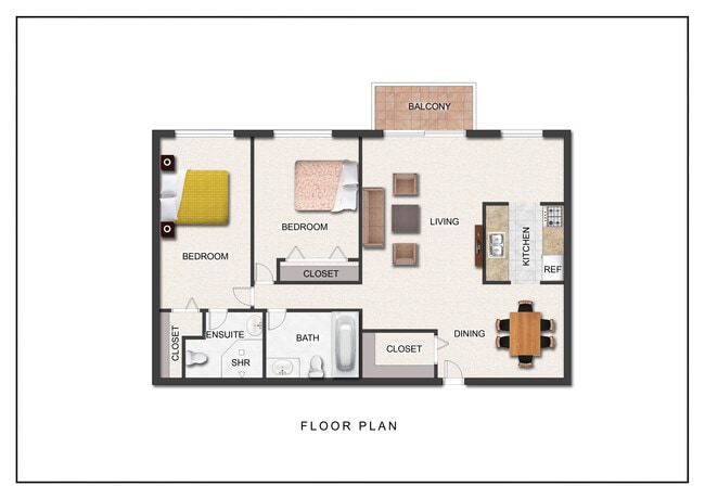 Floorplan - Chateau Montreal