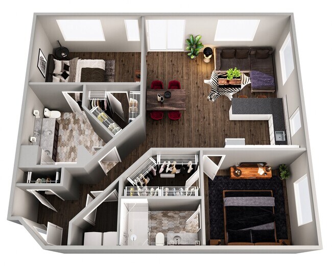 Floorplan - Adams Edge Apartments
