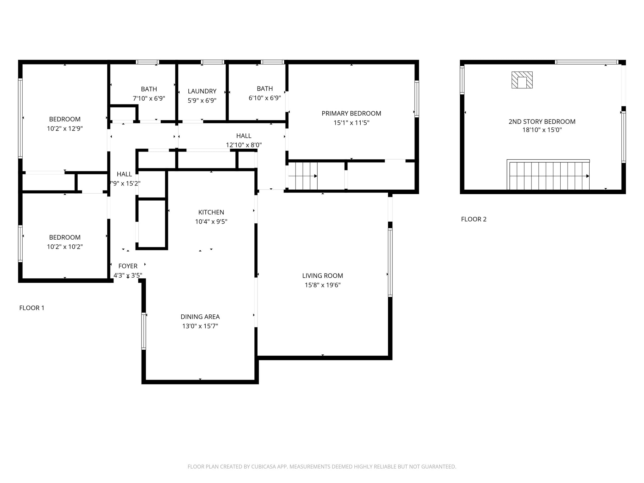 1st and 2nd Floors - 3210 Geronimo Ave