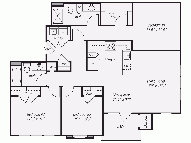 Floorplan - Avalon Bloomingdale