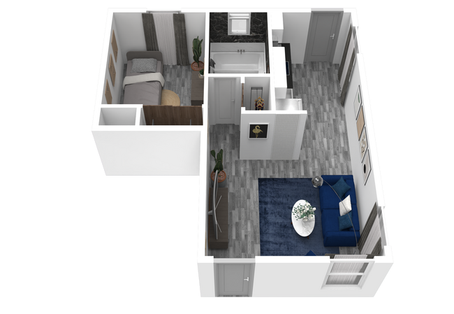 Floorplan - Tropical View Apartments