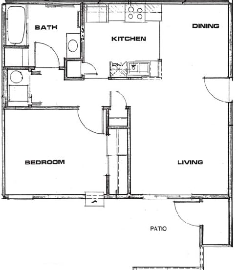 Floorplan - Silverwood Apartments
