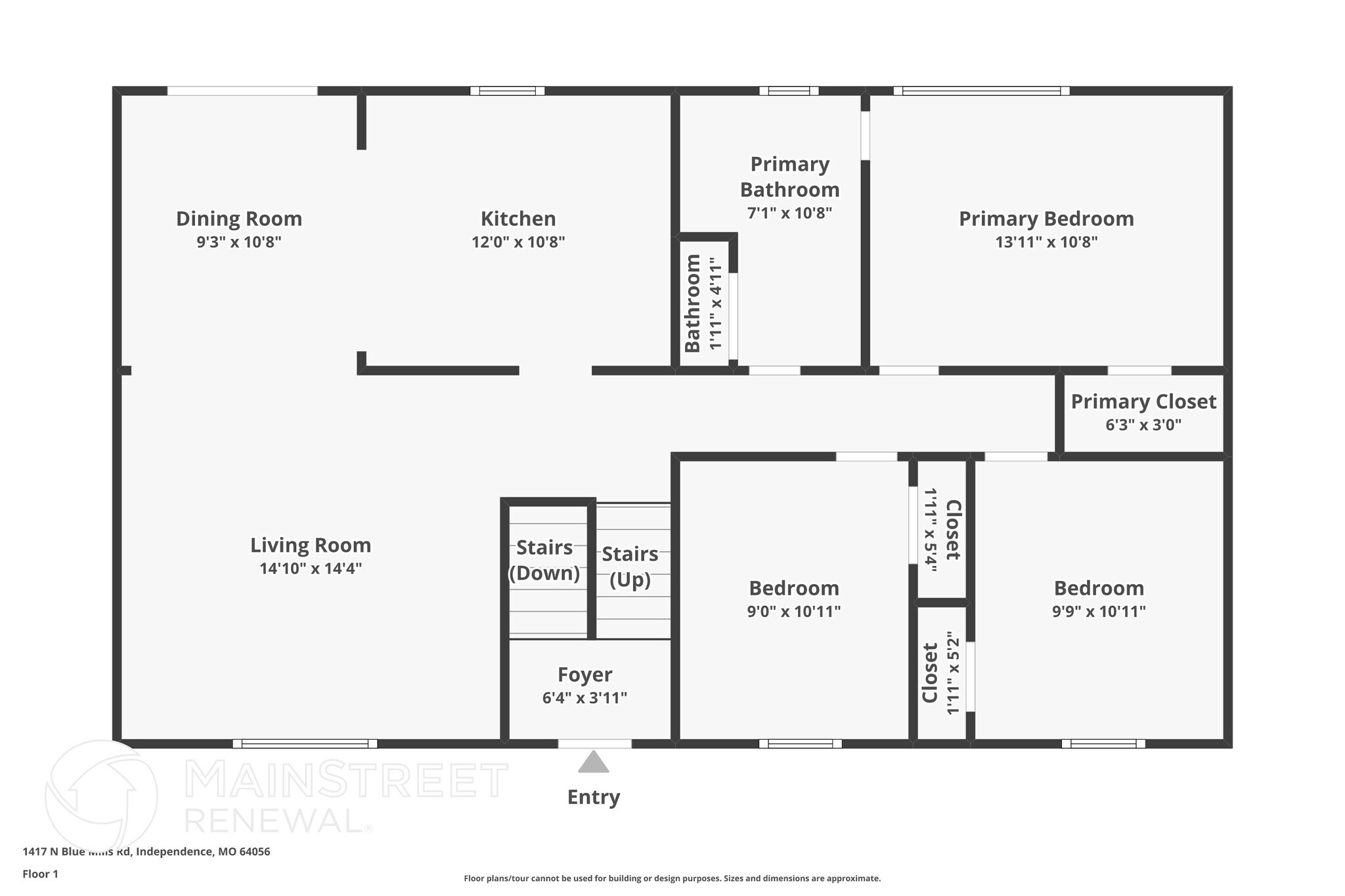 Building Photo - 1417 N Blue Mills Rd