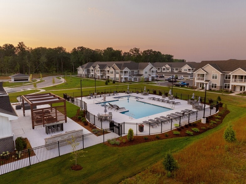 Seasons at Grafton Aerial - Seasons at Grafton