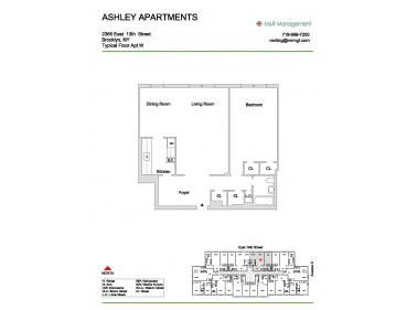 Floorplan - The Ashley