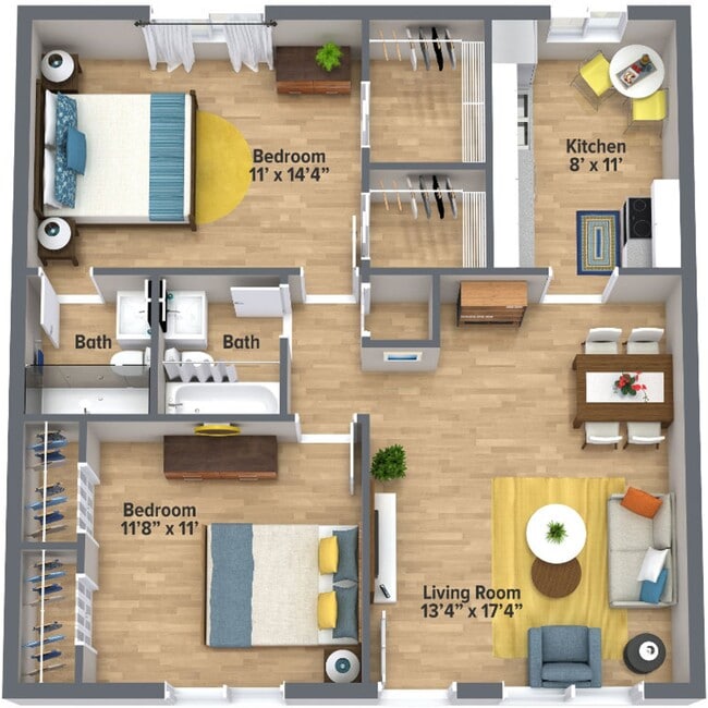 Floorplan - The Lennox @ Tempe