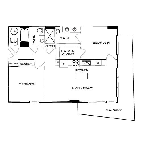 Floorplan - The Watermarc at Biscayne Bay