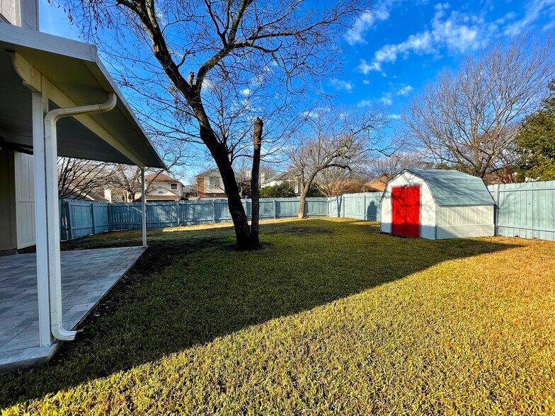 Backyard - 13400 Rossello Dr