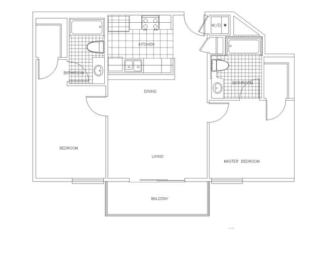 B-2x2 floor plan PR SM Anacapa LLC - PR SM Anacapa LLC