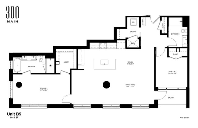 Floorplan - 300 Main