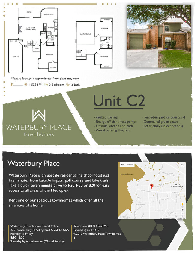 Floorplan - WATERBURY PLACE