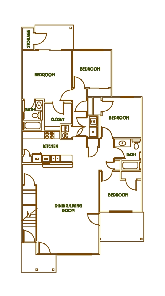 4BR/2BA - Prairie Meadows