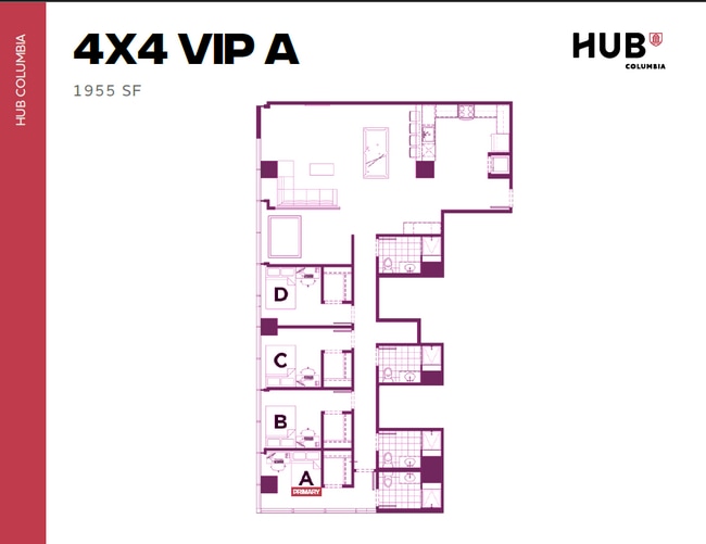 4x4 VIP A - Hub Columbia