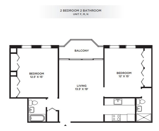Floorplan - New Haven Towers