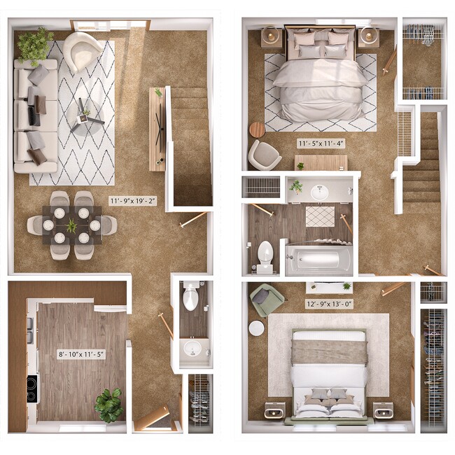 Floorplan - Gold Coast Square Apartments
