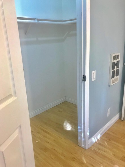 walk-in closet in small bedroom - 212 S Kraemer Blvd