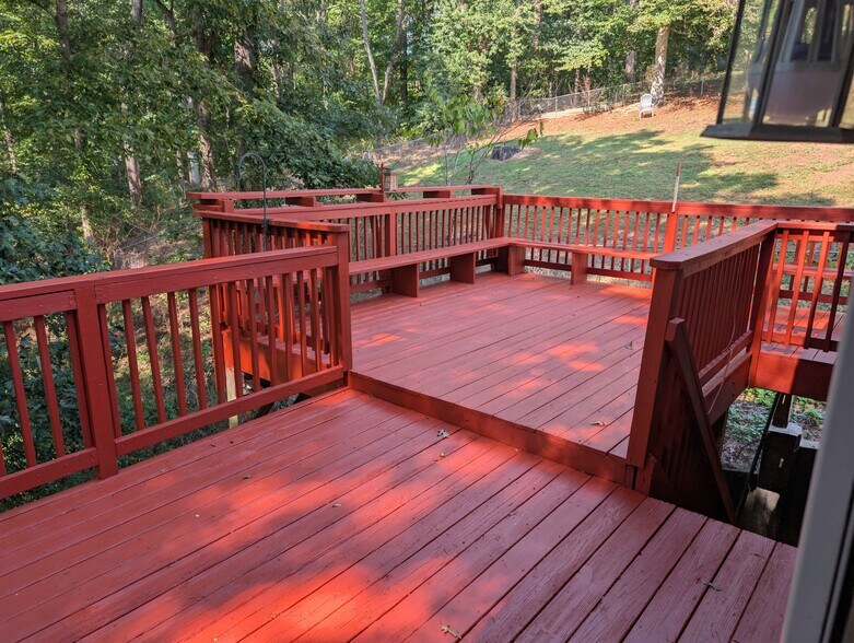 Back Deck - 5464 Hunnington Mill Dr