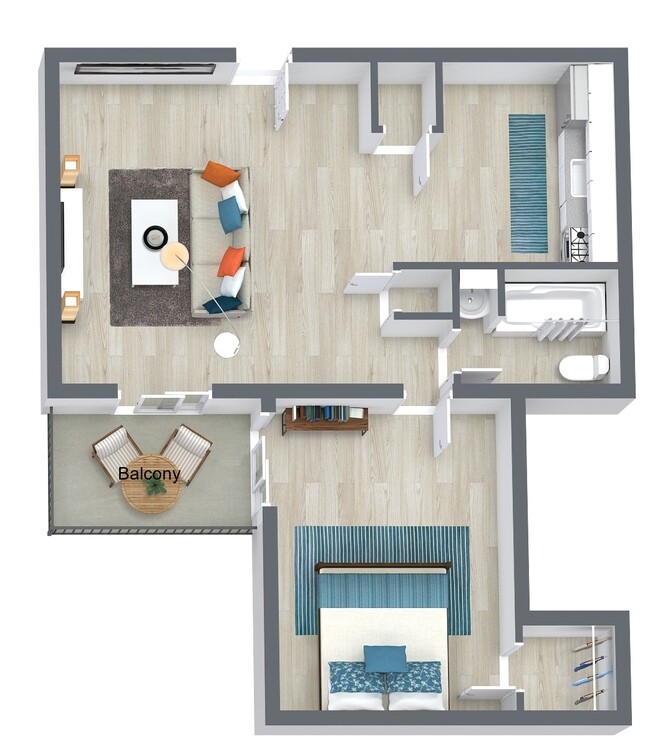 Floorplan - Campus View Apartments