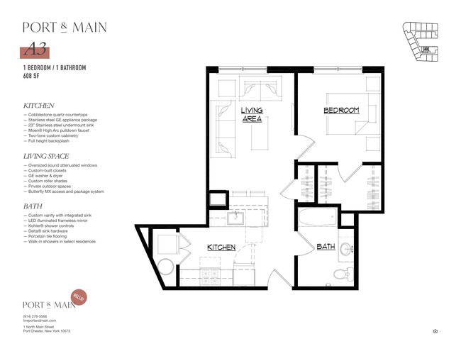 Floorplan - Port & Main