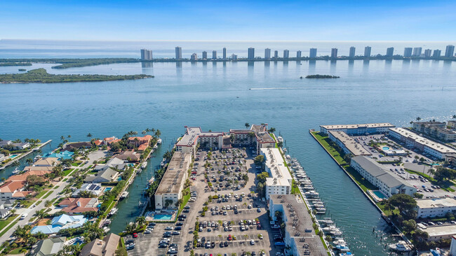 Aerial of Intracostal and Marina - 109 Paradise Harbour Blvd