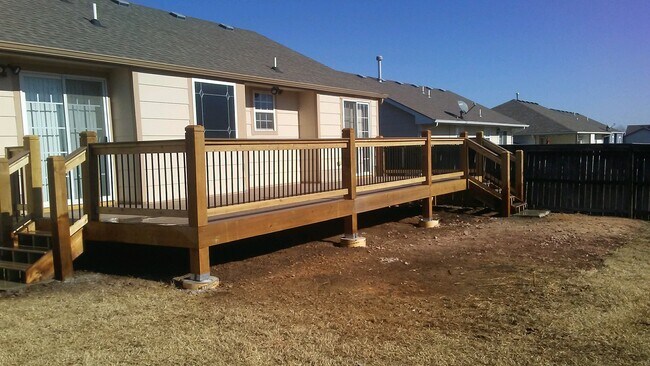 Back Patio - 10805 E Funston St