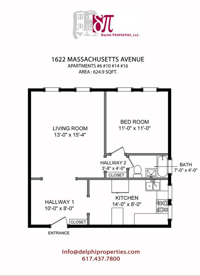 Interior Photo - 1622- Cambridge Realty, LLC
